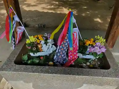 高山神社の手水舎