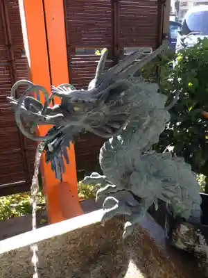 折上稲荷神社の手水舎