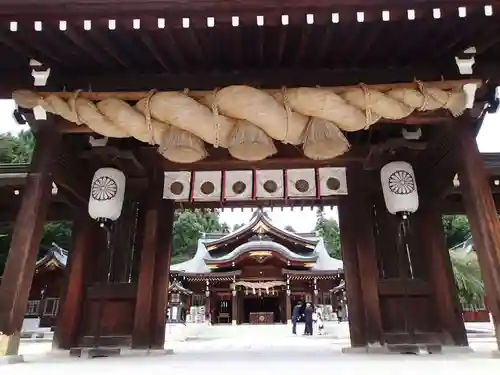 速谷神社の山門・神門