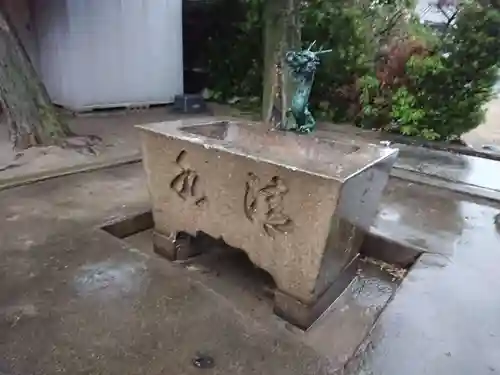 熊野神社の手水