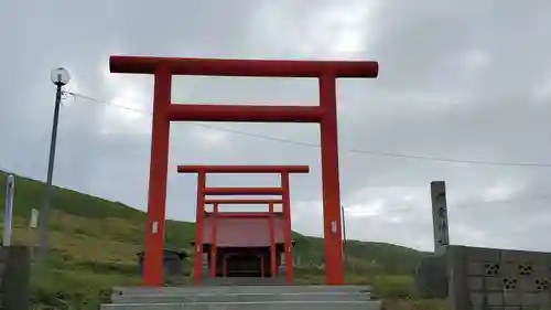 襟裳神社の鳥居