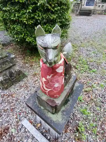 網戸神社の狛犬