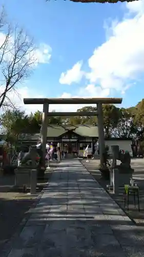 藤田神社[旧児島湾神社]の鳥居