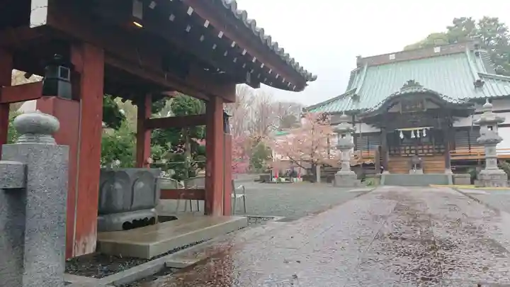 法華寺の手水舎