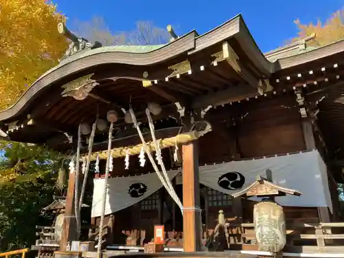 鎮守氷川神社の本殿