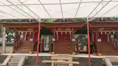 率川神社（大神神社摂社）の本殿