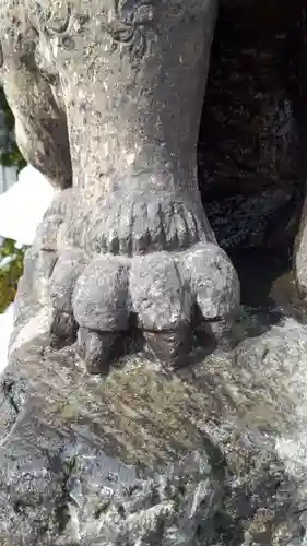 札幌村神社の狛犬