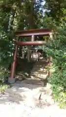 熊野三枝祇神社の鳥居