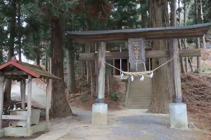 川辺八幡神社の鳥居
