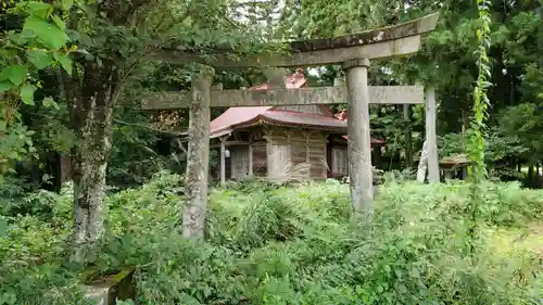 山神社の鳥居