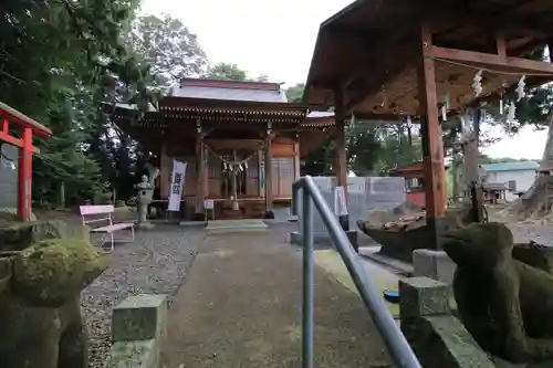 阿久津「田村神社」（郡山市阿久津町）旧社名：伊豆箱根三嶋三社の本殿・本堂