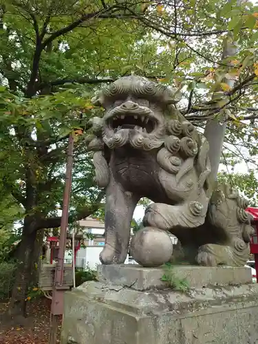 神炊館神社 ⁂奥州須賀川総鎮守⁂の狛犬