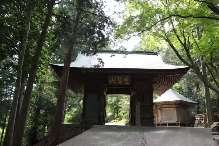 鶴林寺の山門・神門