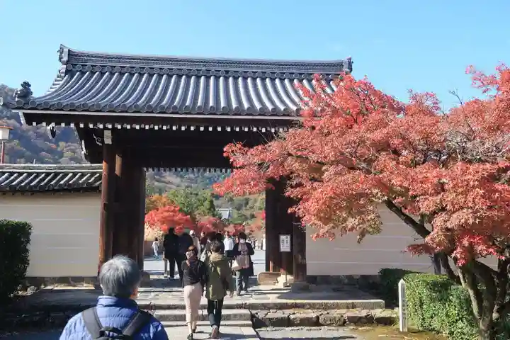 天龍寺の山門・神門