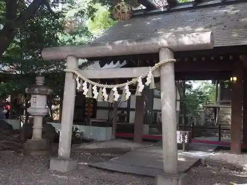 川越氷川神社の鳥居