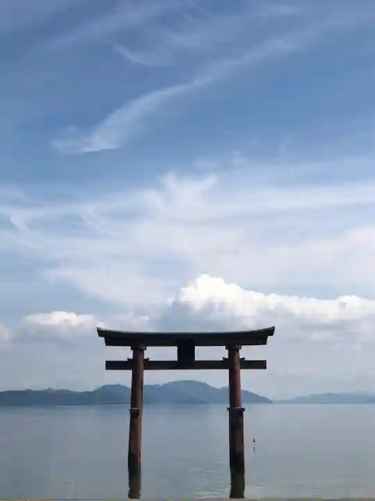 白鬚神社の鳥居