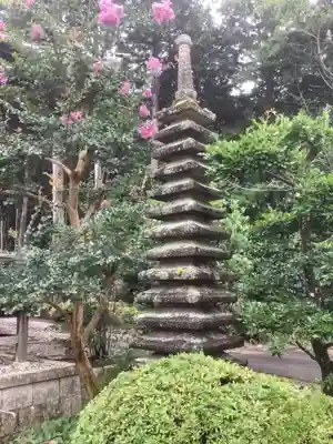 大林寺の塔