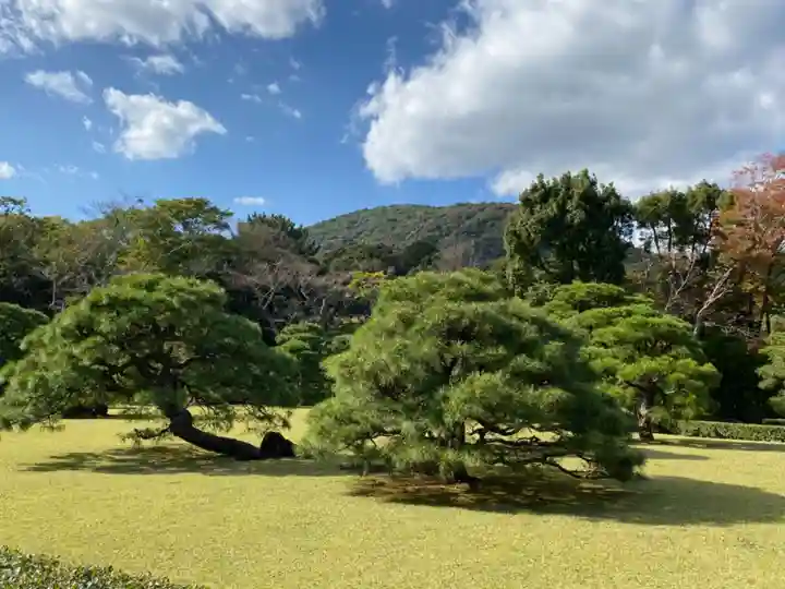 伊勢神宮内宮(皇大神宮)の庭園