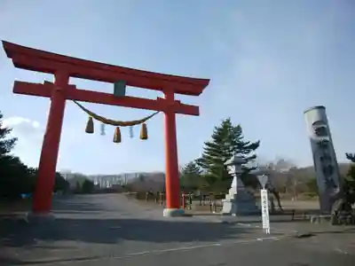 樽前山神社の鳥居