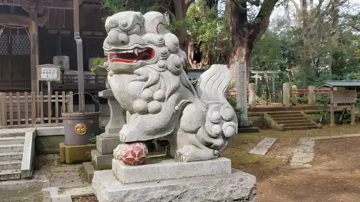 神崎神社の狛犬