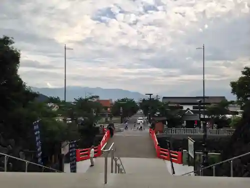 武田神社の景色