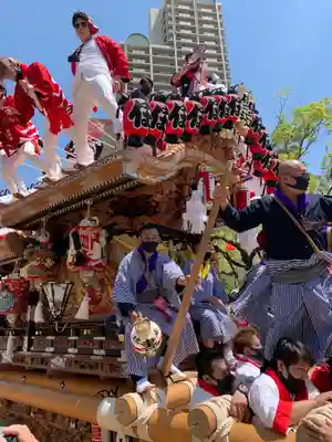 本住吉神社のお祭り