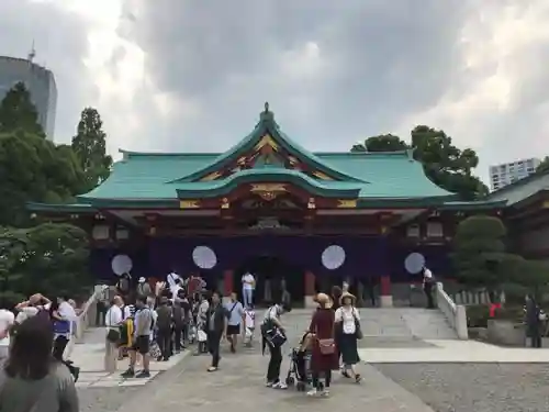 日枝神社の本殿・本堂
