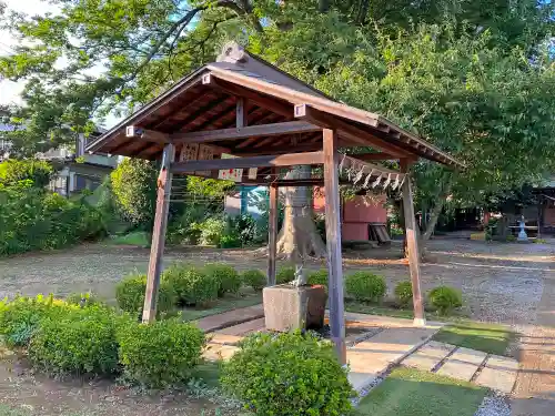 姫宮神社の手水