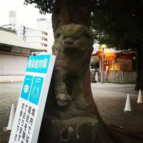 町田天満宮の狛犬