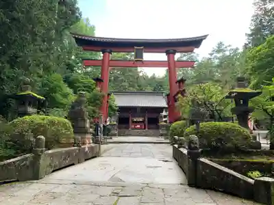北口本宮冨士浅間神社の鳥居