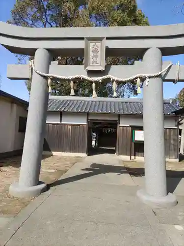 八幡神社の鳥居