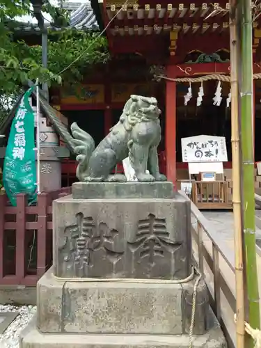 浅草神社の狛犬