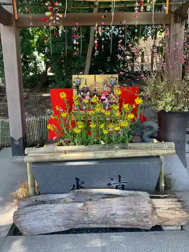 東海市熊野神社の手水舎