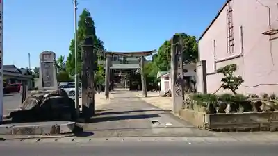 滝宮天満宮の鳥居