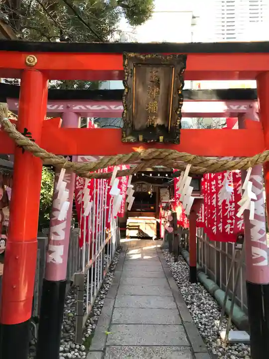 露天神社(お初天神)の鳥居