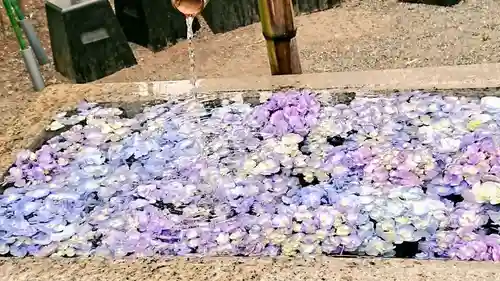 旗上弁財天社の手水舎