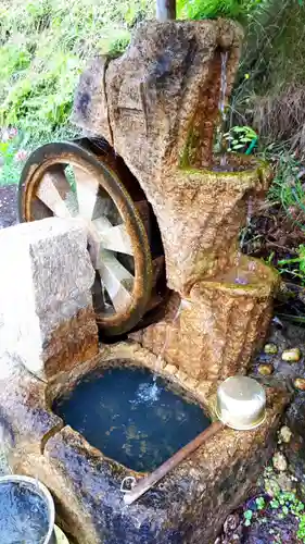 天照御祖神社の手水