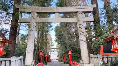 馬橋稲荷神社の鳥居