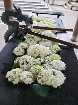 熊野神社の手水舎