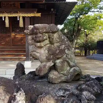 豊田神社の狛犬
