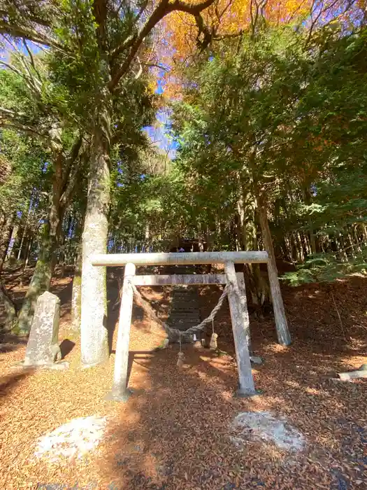 血洗神社の鳥居