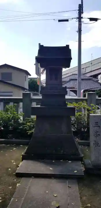 綾瀬神社の末社・摂社