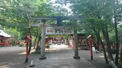 冠稲荷神社の鳥居