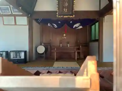 八幡神社の本殿・本堂