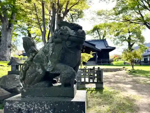 小諸八幡宮の狛犬