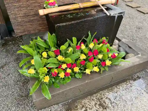 上尾御嶽神社の手水