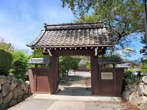 徳性寺の山門・神門