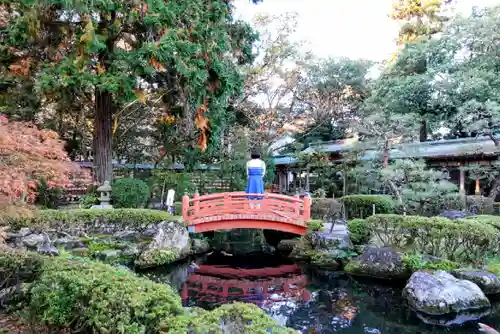 大井神社の庭園