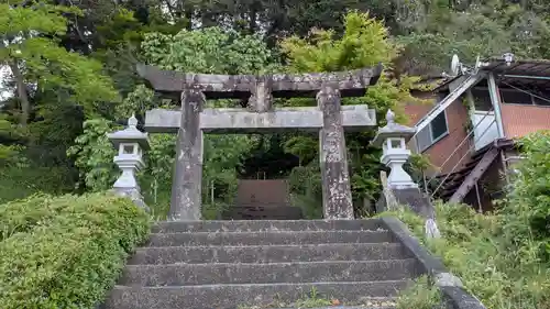 富岡天満宮の鳥居
