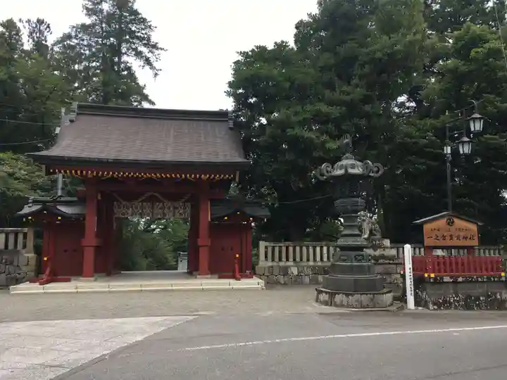 一之宮貫前神社の山門・神門